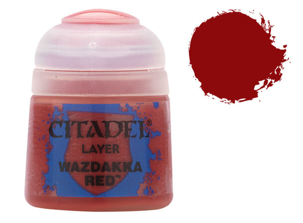 Warhammer Colour Layer Wazdakka Red Tidigare Citadel Colour 